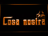 FREE Cosa Nostra LED Sign - Orange - TheLedHeroes