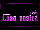 Cosa Nostra LED Neon Sign Electrical - Purple - TheLedHeroes