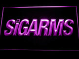 Sigarms Firearms LED Neon Sign USB - Purple - TheLedHeroes