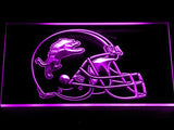 Detroit Lions LED Neon Sign USB - Purple - TheLedHeroes