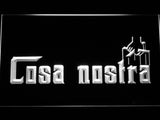 FREE Cosa Nostra LED Sign - White - TheLedHeroes