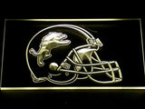 Detroit Lions LED Neon Sign Electrical - Yellow - TheLedHeroes