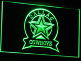 Dallas Cowboys (3) LED Sign - Green - TheLedHeroes