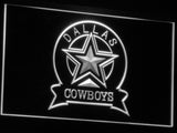 Dallas Cowboys (3) LED Sign - White - TheLedHeroes