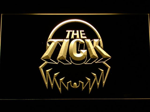 The Tick LED Neon Sign Electrical - Yellow - TheLedHeroes