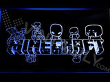 Minecraft 3 LED Neon Sign Electrical - Blue - TheLedHeroes