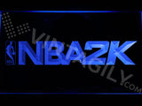NBA 2K LED Sign - Blue - TheLedHeroes