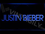Justin Bieber LED Sign - Blue - TheLedHeroes