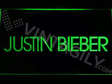 Justin Bieber LED Sign - Green - TheLedHeroes
