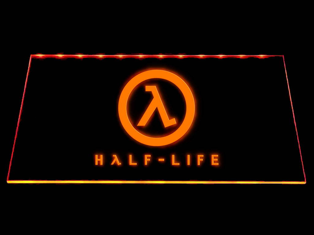 Half Life LED Sign - Orange - TheLedHeroes