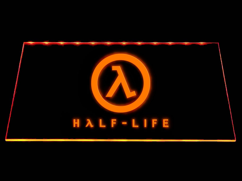 Half-Life LED Neon Sign USB - Orange - TheLedHeroes