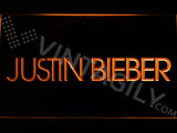 Justin Bieber LED Sign - Orange - TheLedHeroes