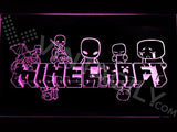 Minecraft 3 LED Neon Sign Electrical - Purple - TheLedHeroes
