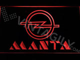 Opel Manta LED Neon Sign Electrical - Red - TheLedHeroes