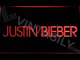 Justin Bieber LED Sign - Red - TheLedHeroes