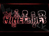 Minecraft 3 LED Neon Sign USB - Red - TheLedHeroes