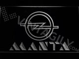 Opel Manta LED Neon Sign Electrical - White - TheLedHeroes