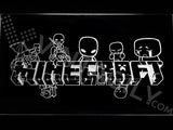 Minecraft 3 LED Neon Sign USB - White - TheLedHeroes