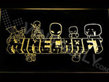 Minecraft 3 LED Neon Sign USB - Yellow - TheLedHeroes