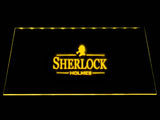 Sherlock Holmes LED Neon Sign USB - Yellow - TheLedHeroes