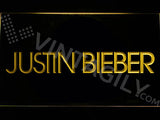 Justin Bieber LED Sign - Yellow - TheLedHeroes