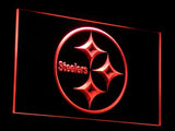 Pittsburgh Steelers (3) LED Sign - Red - TheLedHeroes