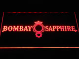Bombay Sapphire Gin LED Neon Sign USB - Red - TheLedHeroes