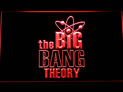 FREE The Big Bang Theory LED Sign - Red - TheLedHeroes