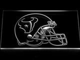 Houston Texans Helmet LED Neon Sign Electrical - White - TheLedHeroes