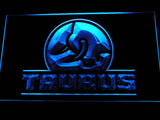 Taurus Firearms LED Neon Sign USB - Blue - TheLedHeroes