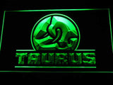 Taurus Firearms LED Neon Sign Electrical - Green - TheLedHeroes