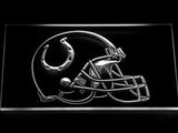 Indianapolis Colts Helmet LED Neon Sign Electrical - White - TheLedHeroes