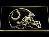 Indianapolis Colts Helmet LED Sign - Yellow - TheLedHeroes