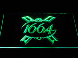 FREE 1664 Beer LED Sign - Green - TheLedHeroes