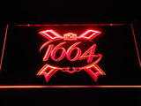 1664 Beer LED Neon Sign Electrical - Red - TheLedHeroes