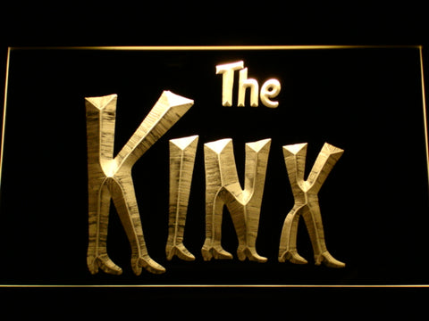 FREE The Kinks LED Sign - Yellow - TheLedHeroes