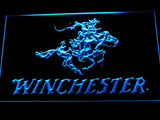 FREE Winschester Firearms LED Sign - Blue - TheLedHeroes