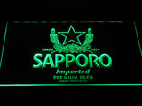 Sapporo Beer LED Neon Sign Electrical - Green - TheLedHeroes