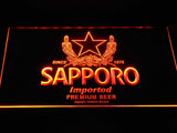 Sapporo Beer LED Neon Sign USB - Orange - TheLedHeroes