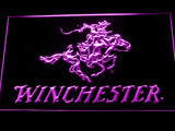 FREE Winschester Firearms LED Sign - Purple - TheLedHeroes