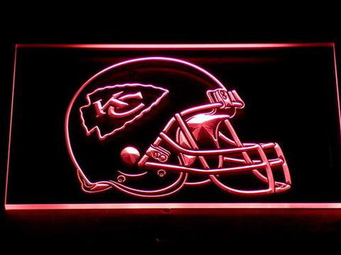 Kansas City Chiefs LED Neon Sign USB - Red - TheLedHeroes