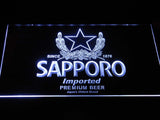 Sapporo Beer LED Neon Sign Electrical - White - TheLedHeroes
