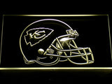 FREE Kansas City Chiefs LED Sign - Yellow - TheLedHeroes