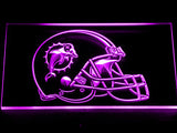 FREE Miami Dolphins Helmet LED Sign - Purple - TheLedHeroes