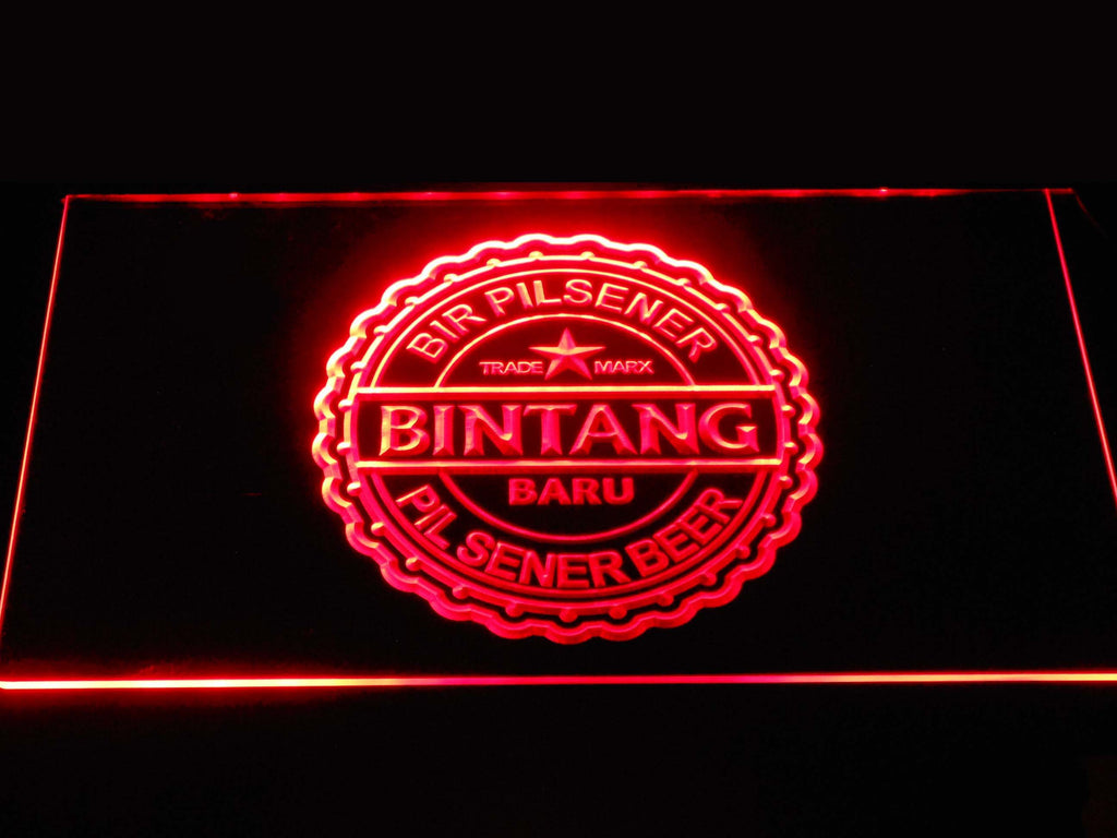 Bitang Beer LED Neon Sign USB - Red - TheLedHeroes