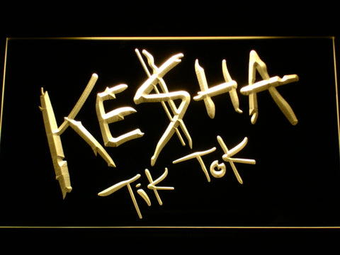 FREE Kesha LED Sign - Yellow - TheLedHeroes