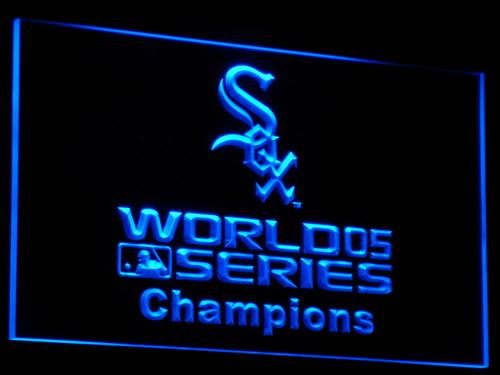 Chicago White Sox (3) LED Neon Sign Electrical - Blue - TheLedHeroes