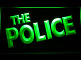 The Police LED Neon Sign USB - Green - TheLedHeroes