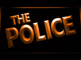 The Police LED Neon Sign Electrical - Orange - TheLedHeroes