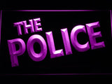 The Police LED Neon Sign Electrical - Purple - TheLedHeroes